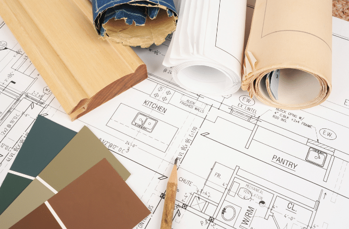 Blueprints and materials