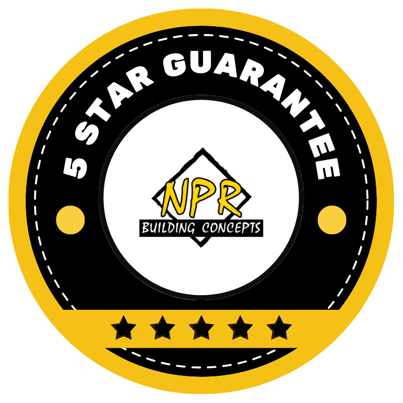 NPR Building Concepts 5 Star Guarantee badge